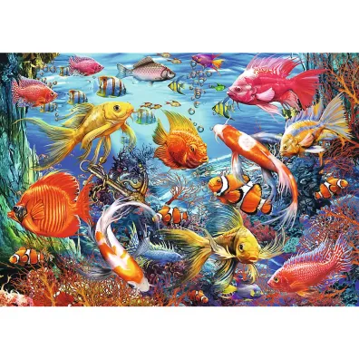 Puzzle Hidden Shapes 1060 el. Podwodne �ycie Trefl