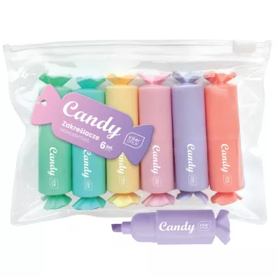 Interdruk Zakre�lacz Candy 6 szt.