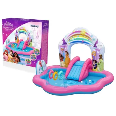 Plac zabaw dmuchany Disney 221x193x140cm Bestway