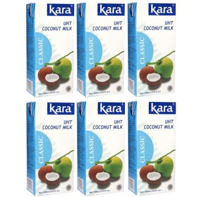 Kara Mleczko kokosowe 16-19% UHT Zestaw 6 x 1 l