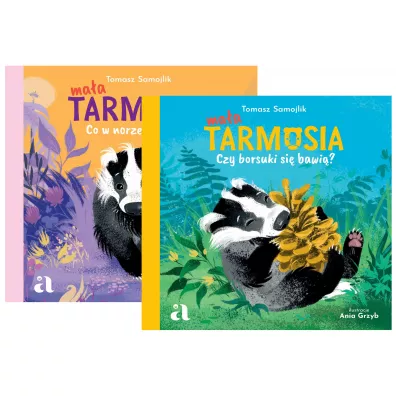 Pakiet Ma�a Tarmosia:  Co w norze piszczy?, Czy borsuki si� bawi�? - Tomasz Samojlik, Ania Grzyb