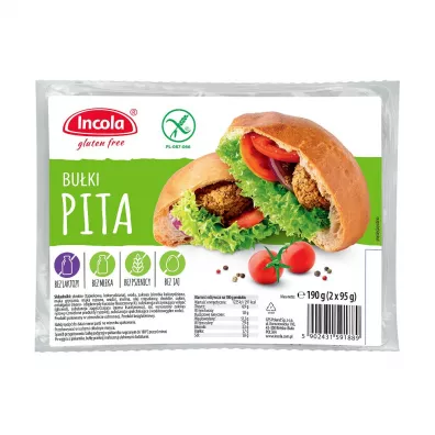Incola Bu�ki pita bezglutenowe 2 x 95 g