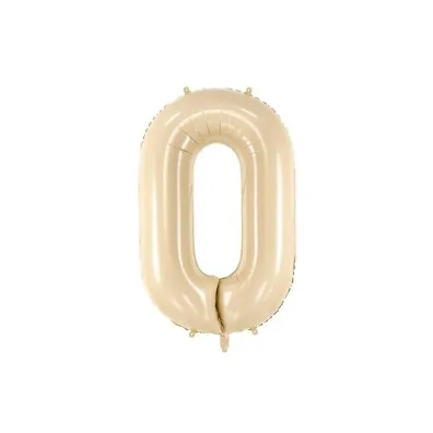 PartyDeco Balon foliowy 0 be� 72cm
