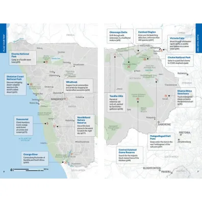 Botswana & Namibia. Lonely Planet