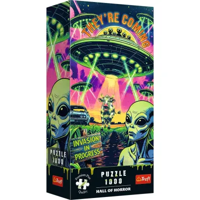 Puzzle 1000 Hall of Horror UFO TREFL