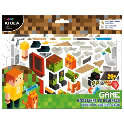ZEST KREAT WYKLEJ PO NUMERACH GAME KIDEA FOL Derform
