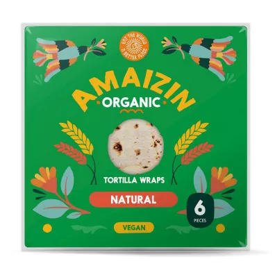 Amaizin Tortilla wraps 6 x 40 g Bio
