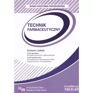 Technik farmaceutyczny. Zestaw zada�. Kwalifikacja MED.09 - Ewa Czyzewska