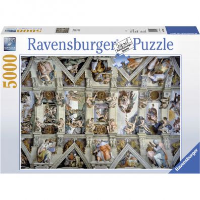Puzzle 5000 el. Kaplica Sykstyska Ravensburger