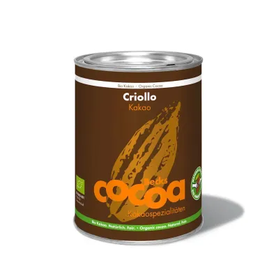 Becks Cocoa Kakao criollo sproszkowane odt�uszczone bezglutenowe 200 g Bio