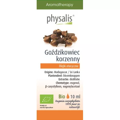 Physalis Olejek eteryczny godzikowiec korzenny (kruidnagel) 10 ml