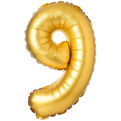Balon foliowy XXL 9 zoty 61cm