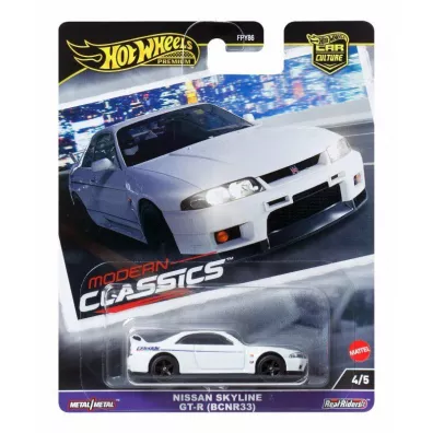 Hot Wheels. Kultowe auto Nissan Skyline HRV99 Mattel