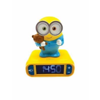 Budzik cyfrowy z lampk� nocn� Minionki i efektami d�wi�kowymi RL800DES