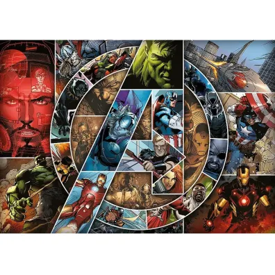 Puzzle 1000 el. Avengers: Bohaterowie Trefl