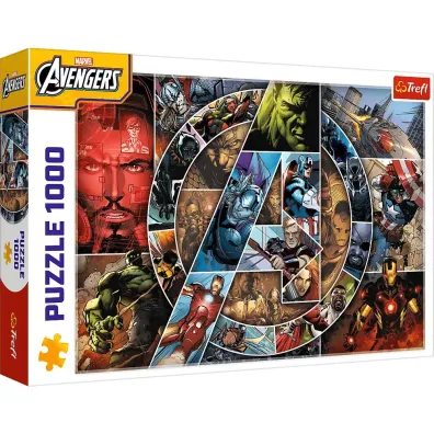 Puzzle 1000 el. Avengers: Bohaterowie Trefl