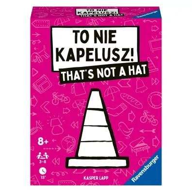 To nie kapelusz. Gra karciana Ravensburger