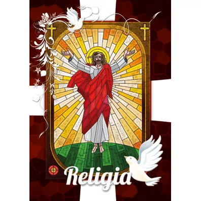 Unipap Brulion A5 Religia kratka 80 kartek