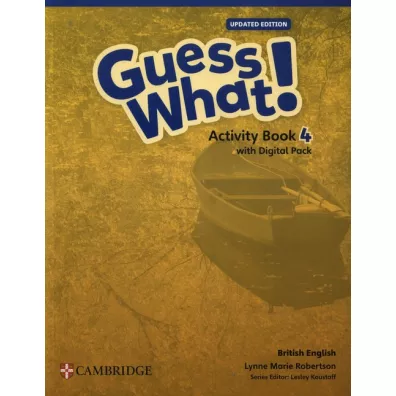 Guess What! British English Level 4 Activity Book with Digital Pack Updated - Lynn Marie  Robertson