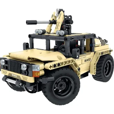 Klocki iM.Master 2w1 Jeep uzbrojony zdalnie sterowany  370 element�w