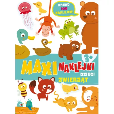 Maxinaklejki. Dzieci zwierzt - Rita Giannetti Ilustr