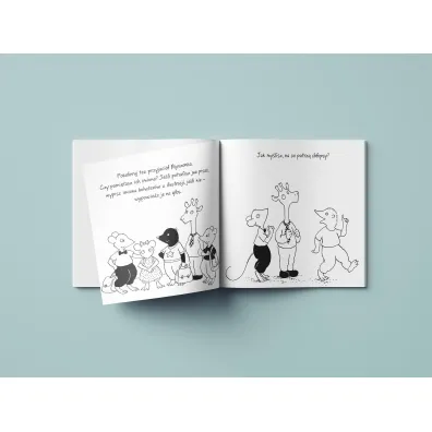 Kolorowanka. Myszonek