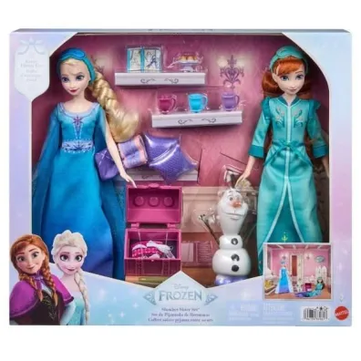 Disney Frozen Kraina Lodu - Pi�ama party si�str Mattel