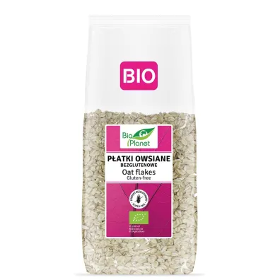 Bio Planet P�atki owsiane bezglutenowe 600 g Bio