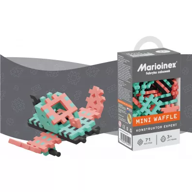 Mini Waffle Konstruktor Expert Klocki Mini Waffle 71 el Konstruktor Expert
