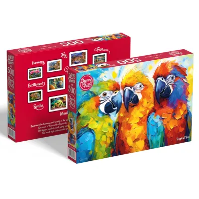 Puzzle 500 el. Tropical Trio CherryPazzi