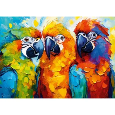 Puzzle 500 el. Tropical Trio CherryPazzi