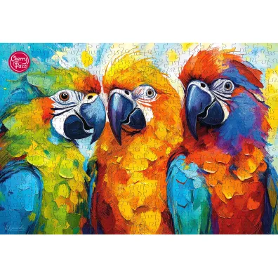Puzzle 500 el. Tropical Trio CherryPazzi