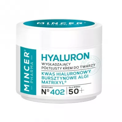 Mincer Pharma Hyaluron 50+ wyg�adzaj�cy p�t�usty krem do twarzy 402 50 ml