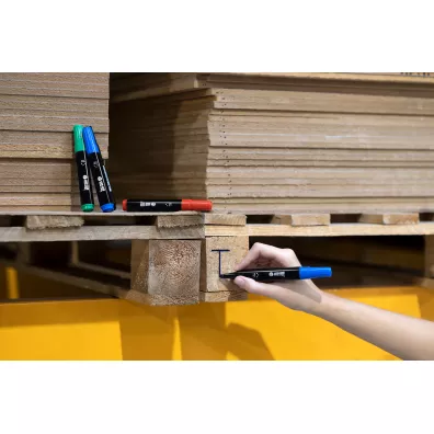 MemoBe Marker permanentny M201 czerwony �ci�ta 1&ndash;4mm