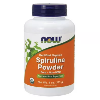 Now Foods Spirulina Suplement diety 113 g