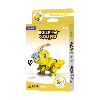 Puzzle 3D Buduj i s�uchaj Parazaurolof mierEdu
