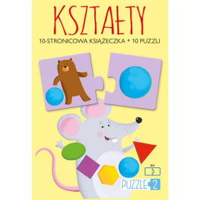 Ksztaty (ksieczka + 10 puzzli)