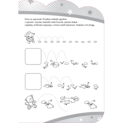 Ksi��eczka edu. A4 Zdolny 4-latek  NAKLEJKI SKRZAT 072327