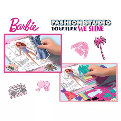 Szkicownik Barbie Together Fashion Studio