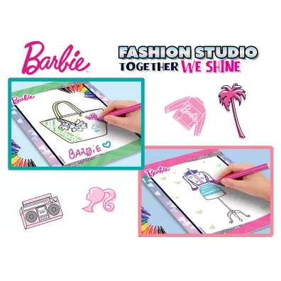 Szkicownik Barbie Together Fashion Studio
