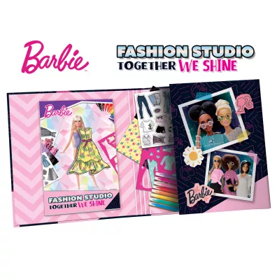 Szkicownik Barbie Together Fashion Studio