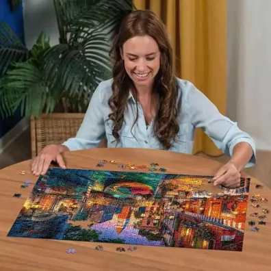 Puzzle 1000 el. 2D Wenecja Ravensburger