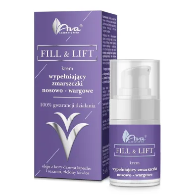 Ava Fill&Lift Krem wype�niaj�cy zmarszczki nosowo-wargowe 15 ml