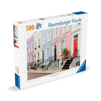 Puzzle 500 el. 2D Kolorowe Kamienice Londyn Ravensburger