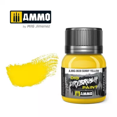 Ammo: DIO Drybrush - Sunny Yellow 40 ml