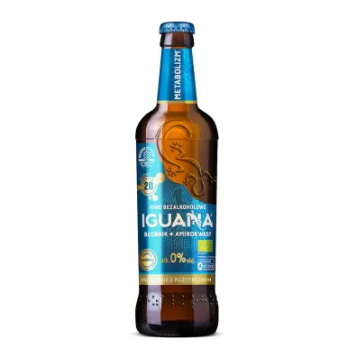 Iguana Piwo bezalkoholowe metabolizm 475 ml Bio