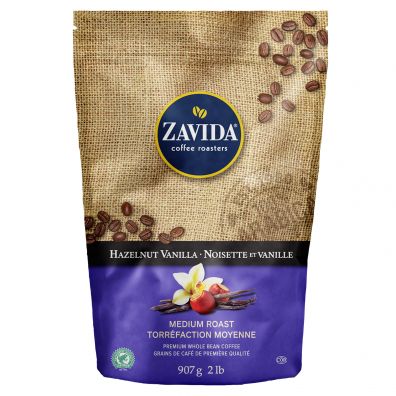 Zavida Kawa ziarnista Hazelnut Vanilla 907 g