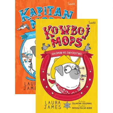 Pakiet Kapitan Mops. Tomy 1-2: Przygoda na penym morzu, Galopem po zwycistwo - Laura James