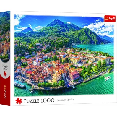 Puzzle 1000 Menaggio nad jeziorem Como TREFL