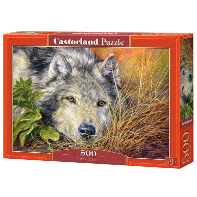 Puzzle 500 el. Wilk Castorland